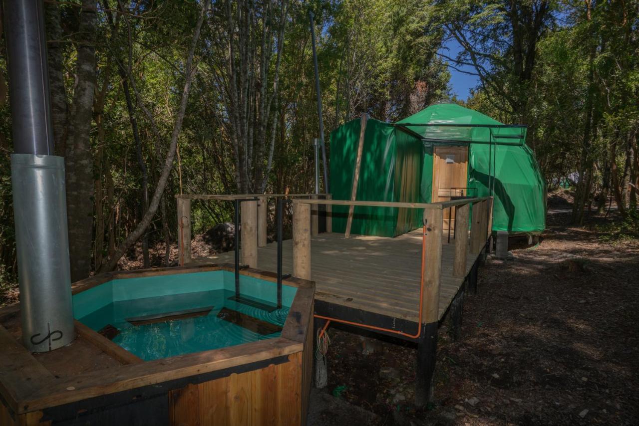 Cabañas Ensenada Bosque Nativo Exterior foto